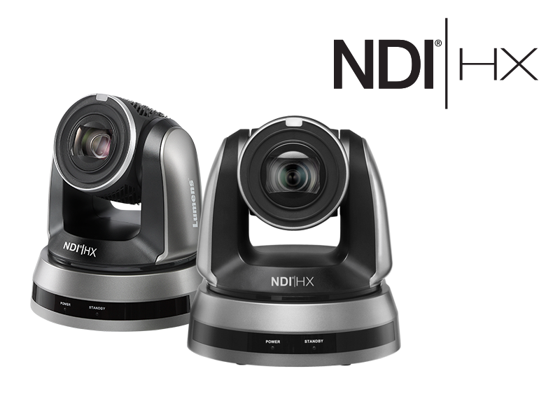 Lumens杰扬光电4K NDI®|HX PTZ 高清会议摄像机VC-BR75HN